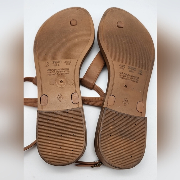 West Loop Grendene Southwest Desert Style Womens Sandals Sling Back Sz 10 - Picture 7 of 7